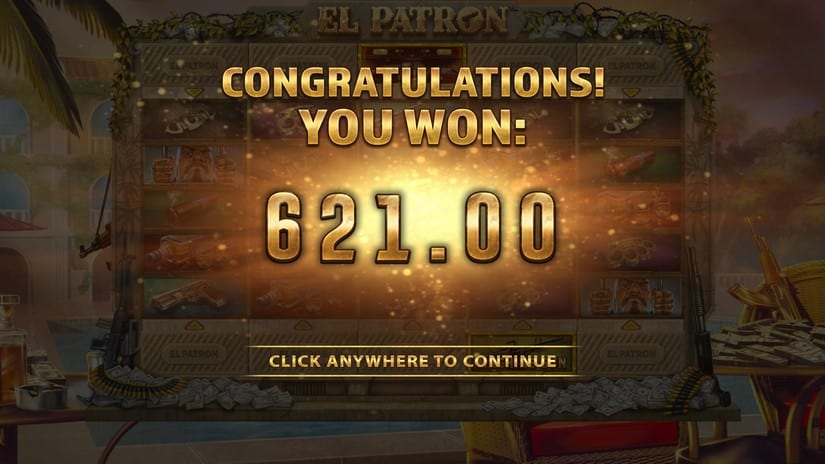 El Patron slot screen 8