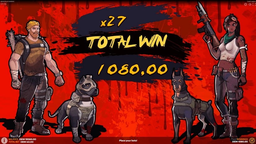 Cash Legion slot screen 6