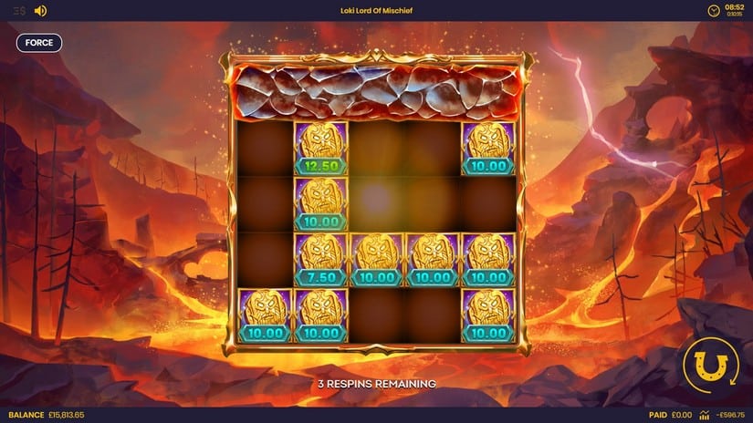 Loki Lord of Mischief slot screen 6