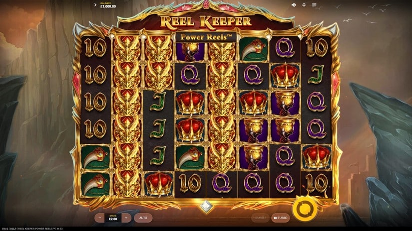 Reel Keeper Power Reels slot screen 1
