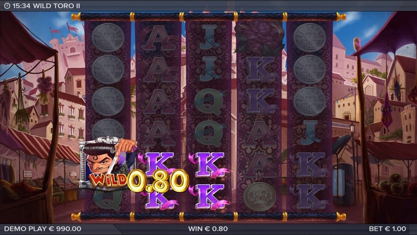 Wild Toro 2 slot screen 2