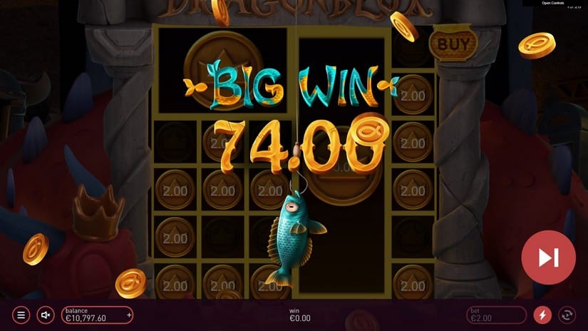 Dragonblox Gigablox slot screen 5