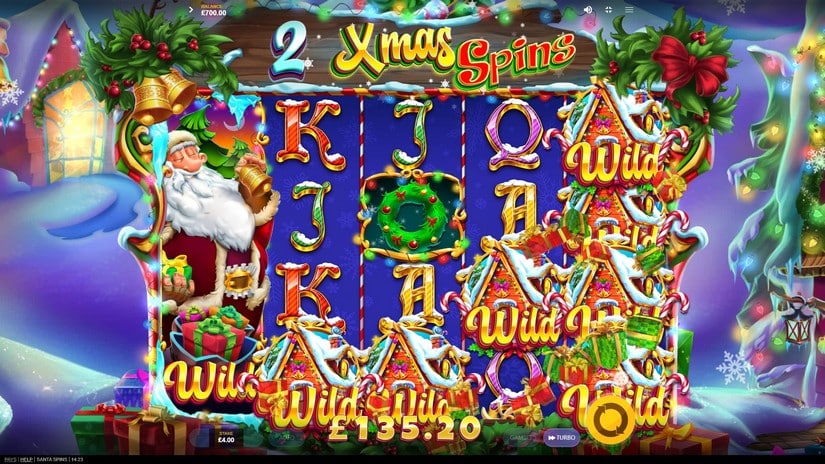 Santa Spins slot screen 8