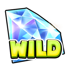 Wild Symbol of Fruit Bat Crazy Slot