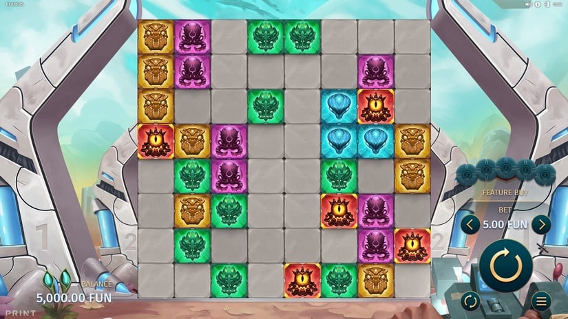 Reapers slot screen 1