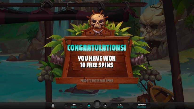 Castaway Cove slot screen 3