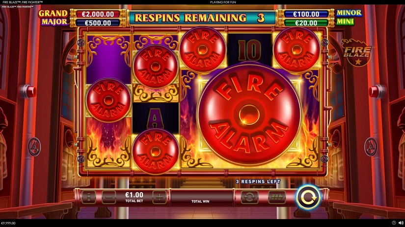 Fire Blaze Fire Fighter slot screen 5