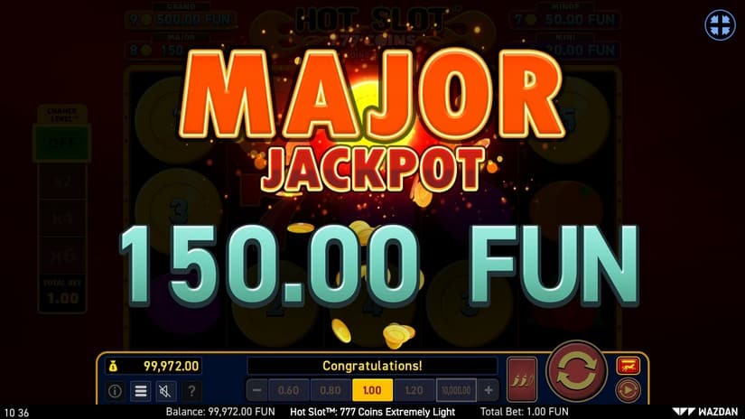 Hot Slot™: 777 Coins Extremely Light slot screen 5