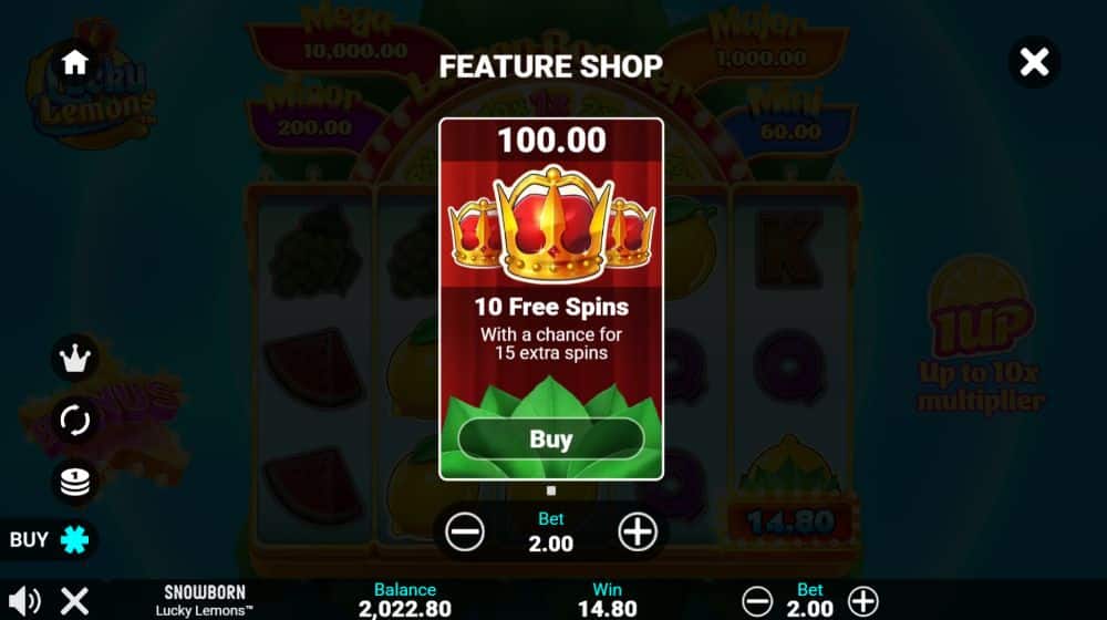 Lucky Lemons slot demo