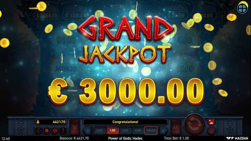 Power of Gods™: Hades slot screen 6