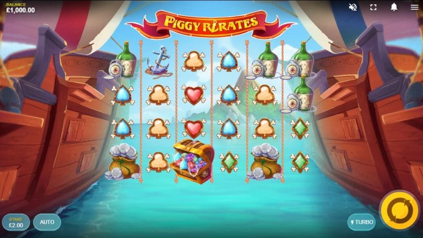 Piggy Pirates slot screen 1
