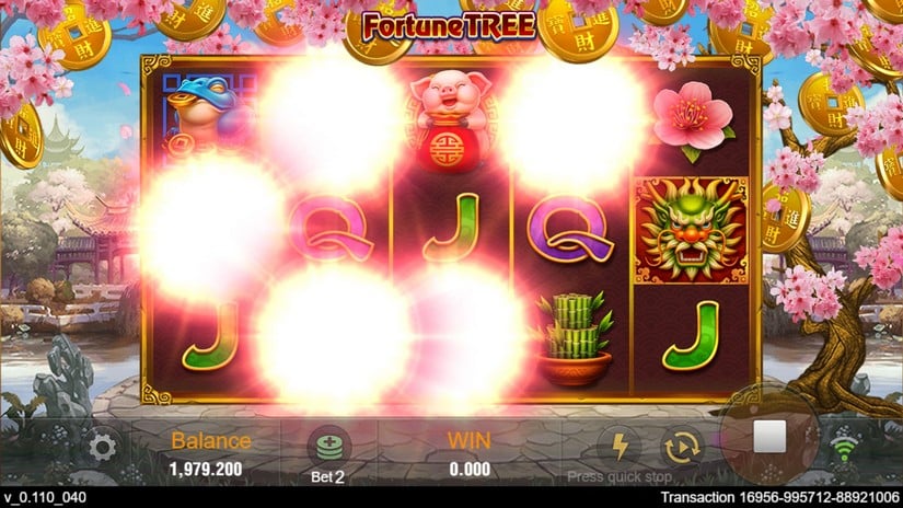Fortune TREE slot screen 3