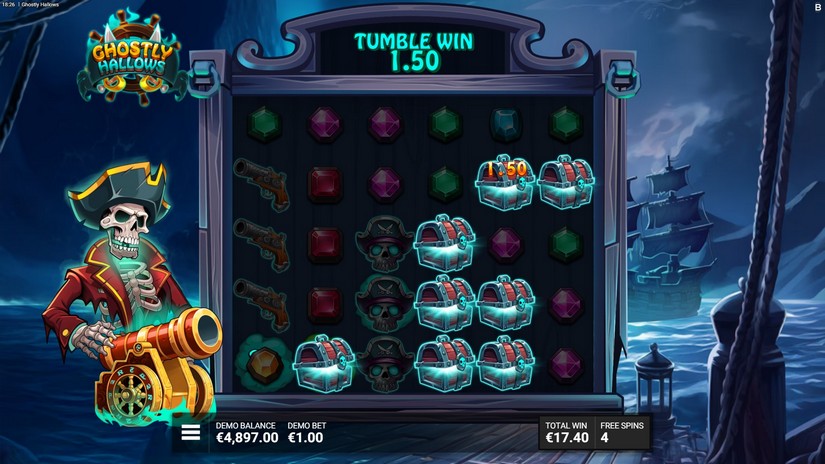 Ghostly Hallows slot screen 5