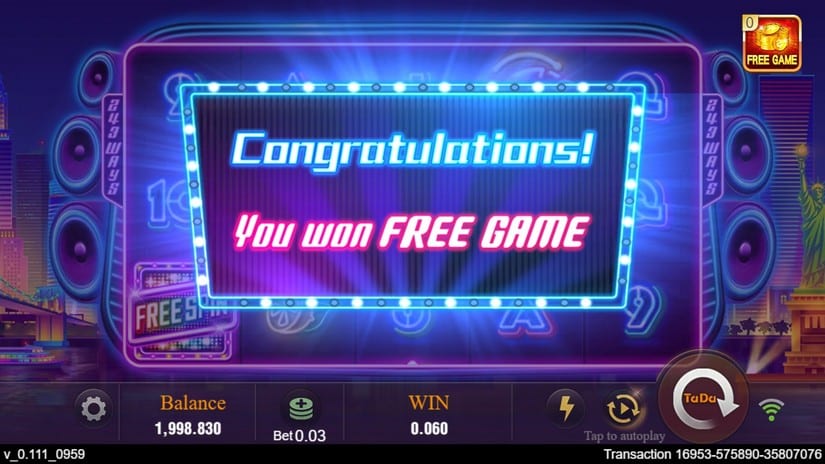 Party Night (Tada Gaming) slot screen 3