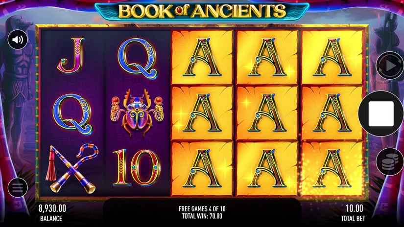 Book of Ancients slot screen 5