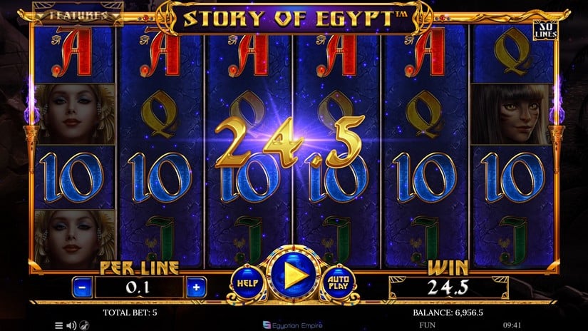 Story of Egypt – Egyptian Darkness slot screen 3