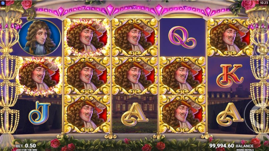 Rising Royals slot screen 3