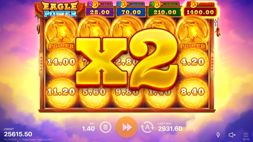 Eagle Power: Hold and Win slot screen 7