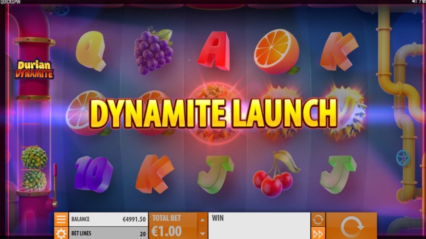 Durian Dynamite slot screen 3