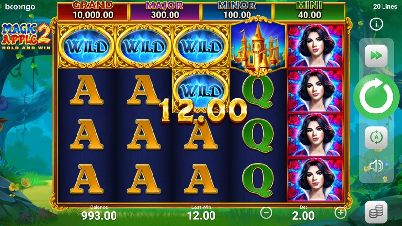 Magic Apple 2 slot screen 4