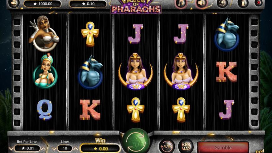 Valley Of Pharaohs slot screen 1