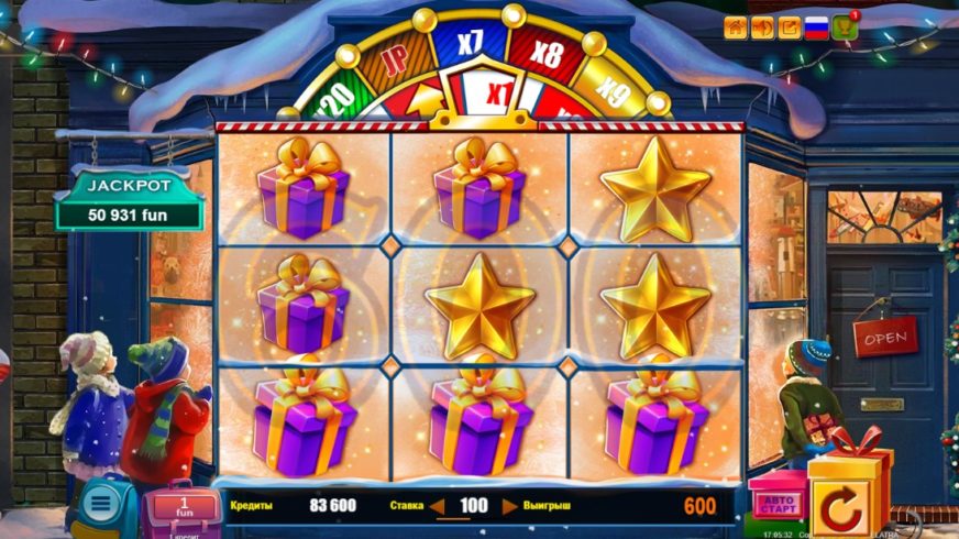 Christmas Jackpot slot screen 2