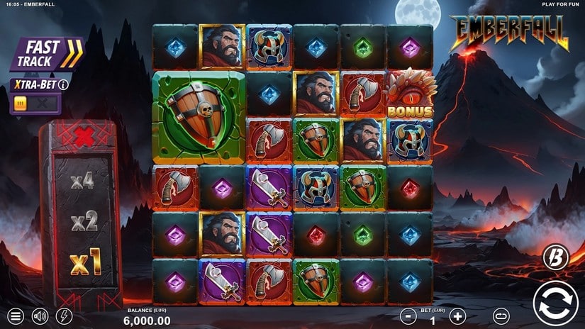 Emberfall slot screen 1