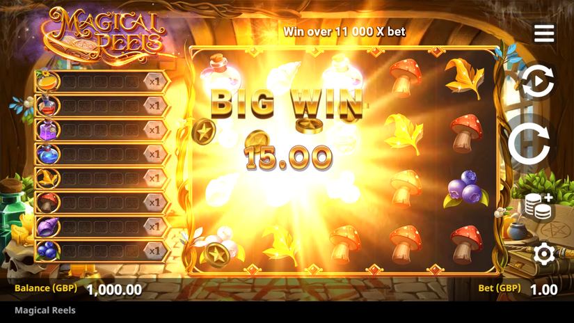 Magical Reels slot screen 5