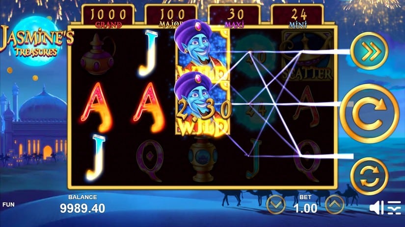 Jasmine’s Treasures slot screen 2