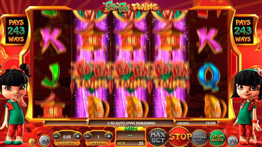 Fa Fa Twins slot screen 3
