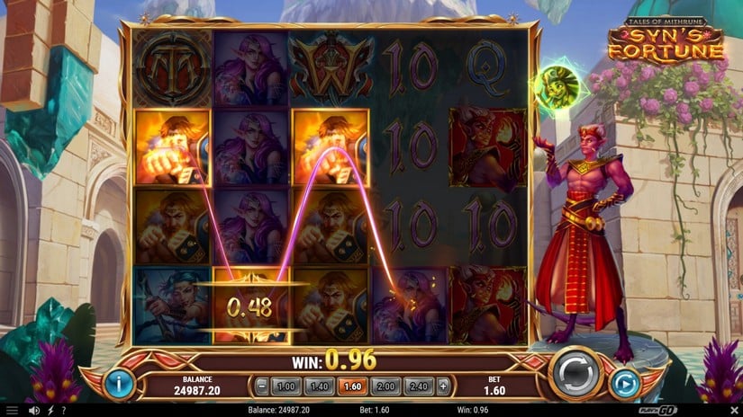 Tales of Mithrune Syn’s Fortune slot screen 2