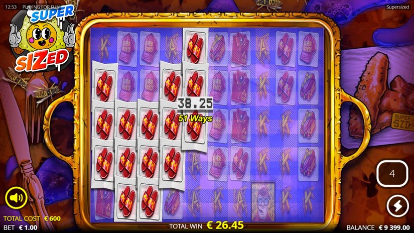 Supersized slot screen 6