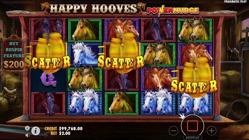 Happy Hooves slot screen 3