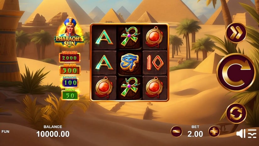 Pharaon’s Sun slot screen 1