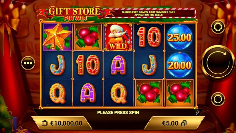 Gift Store slot screen 1