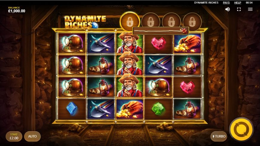 Dynamite Riches slot screen 1