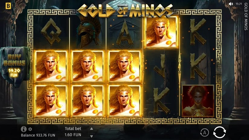 Gold Of Minos slot screen 4