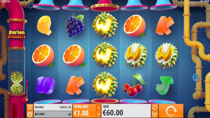 Durian Dynamite slot screen 4
