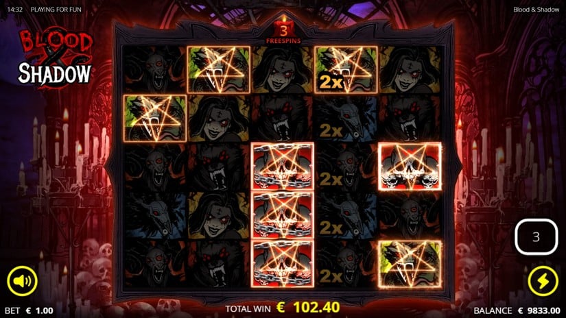 Blood & Shadow slot screen 5