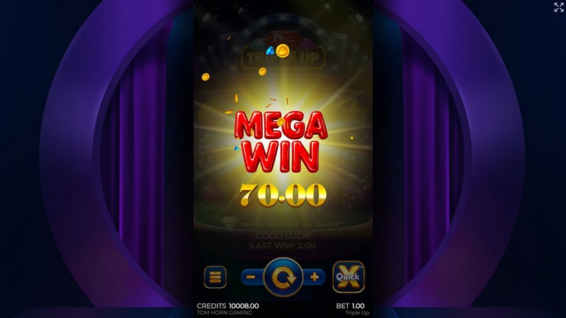 Triple Up slot screen 5