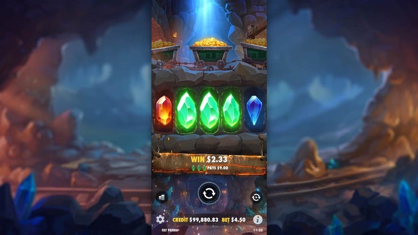 Master Gems slot screen 3