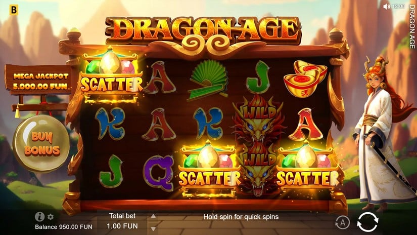 Dragon Age slot screen 2