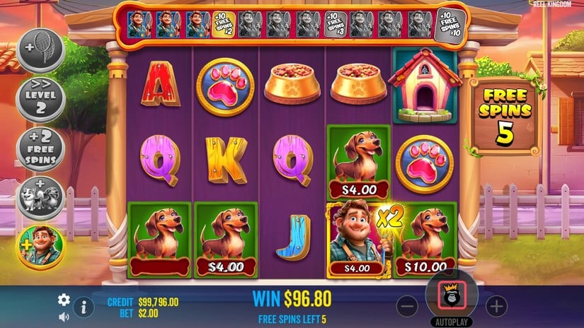 Dog Pound slot screen 6