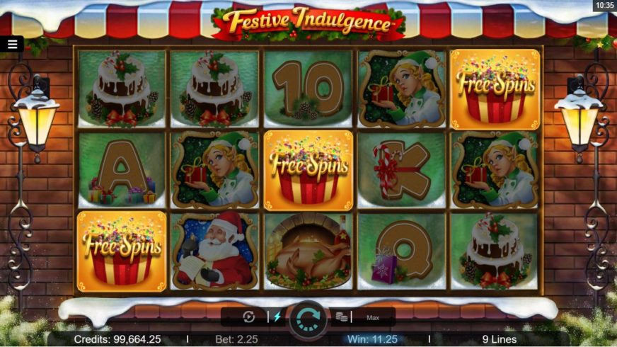 Festive Indulgence slot screen 3