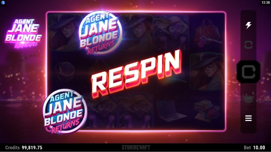 Agent Jane Blonde Returns slot screen 3