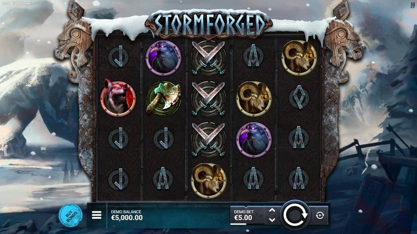 Stormforged slot screen 1