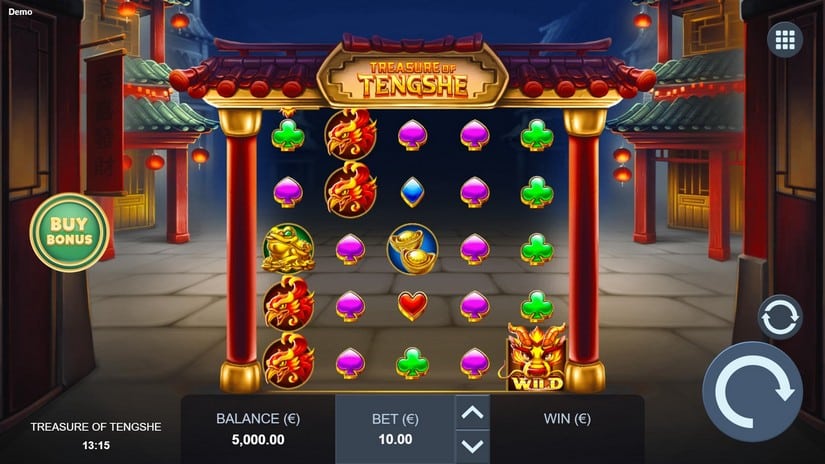 Treasure of Tengshe slot screen 1