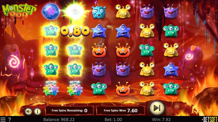 Monster Pop slot screen 6