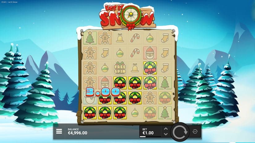 Let It Snow slot screen 2