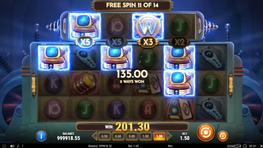 Coils of Cash slot screen 4
